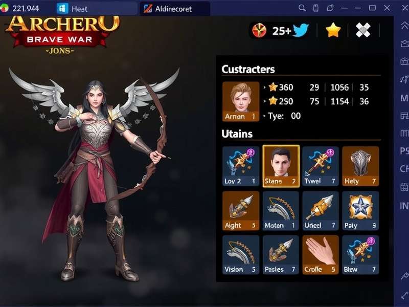 Indian Archero Brave War Customization Options