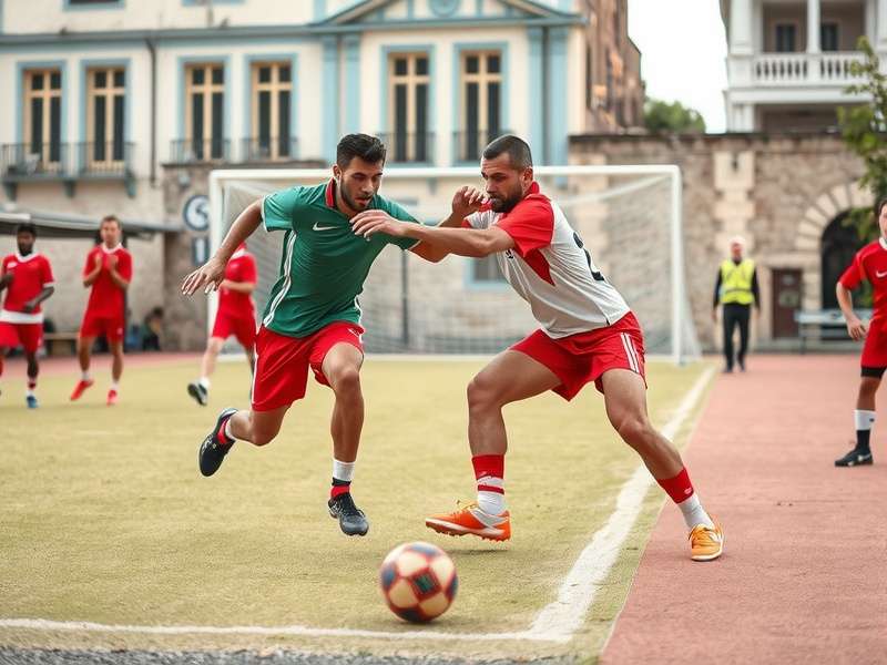 Handball Glory Seekers players in action