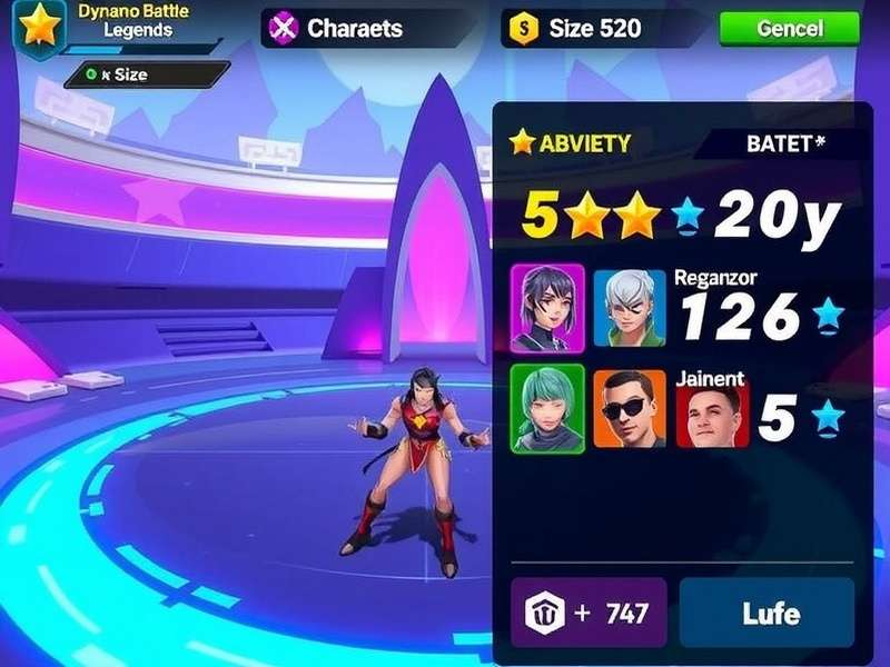 Dynamo Battle Legends gameplay screenshot showing character abilities