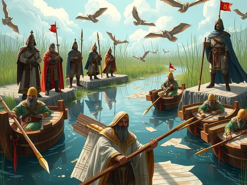 Wetland Warlord development team working on game design