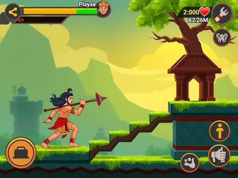Hanuman Hero Adventure world exploration
