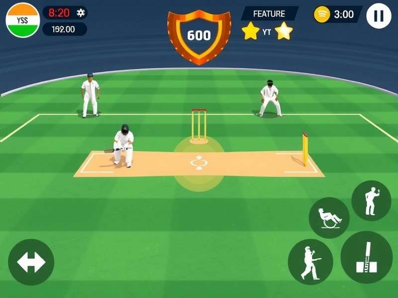 Indian Cricket Basket Star gameplay screenshot showing cricket and basket elements