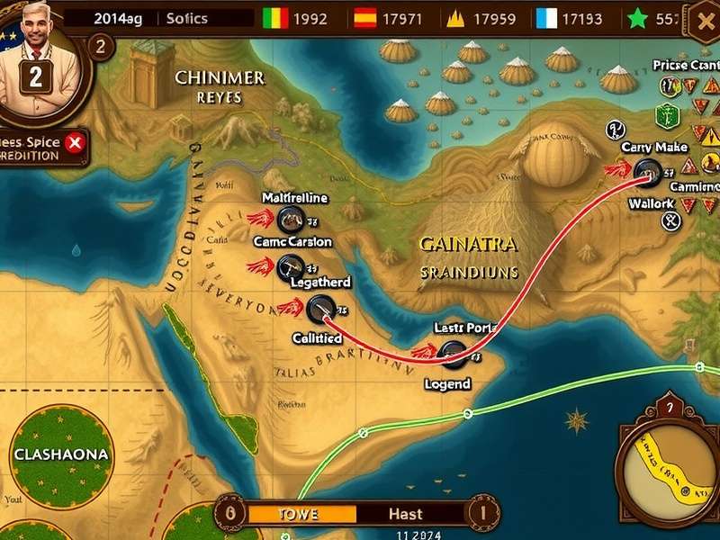 Cumin Trail Spice Expedition multiplayer trading interface