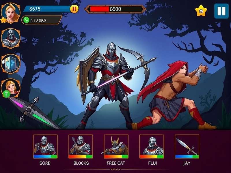 Archero Fury Kannada Knight character selection screen