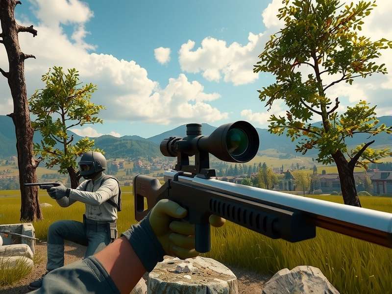 PUBG Sniper Victory positioning