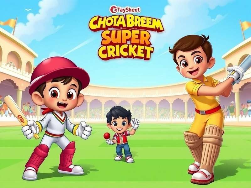 Chhota Bheem Super Cricket characters lineup