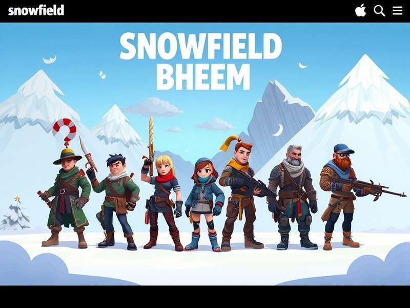 Snowfield Bheem character lineup showing main and supporting characters