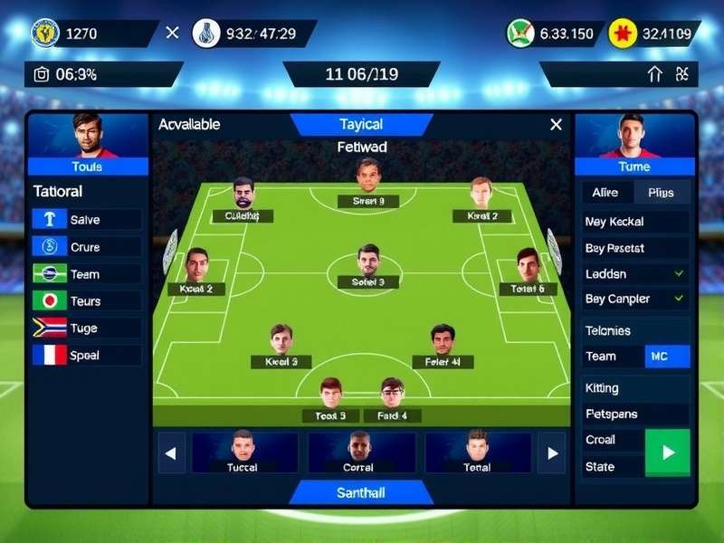 Mumbai FC Tactical Genius team management interface