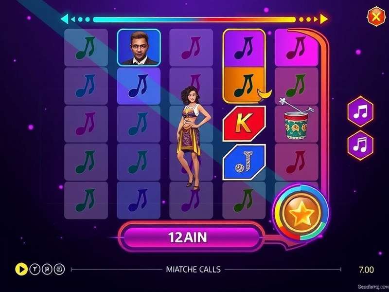 Samba Swing Spectacle gameplay interface