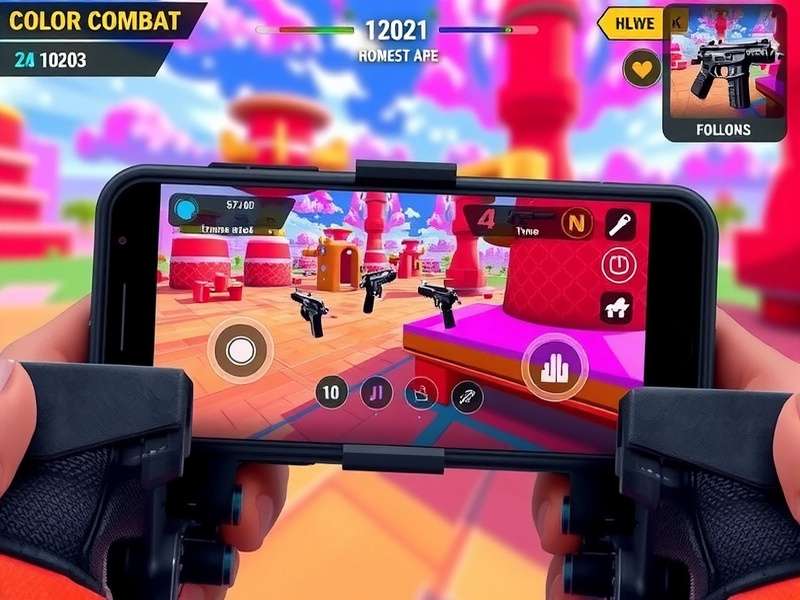 Color Combat weapon customization interface