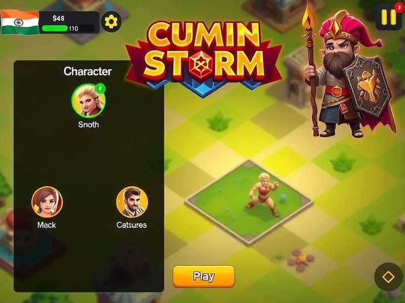 Cumin Storm India gameplay screenshot