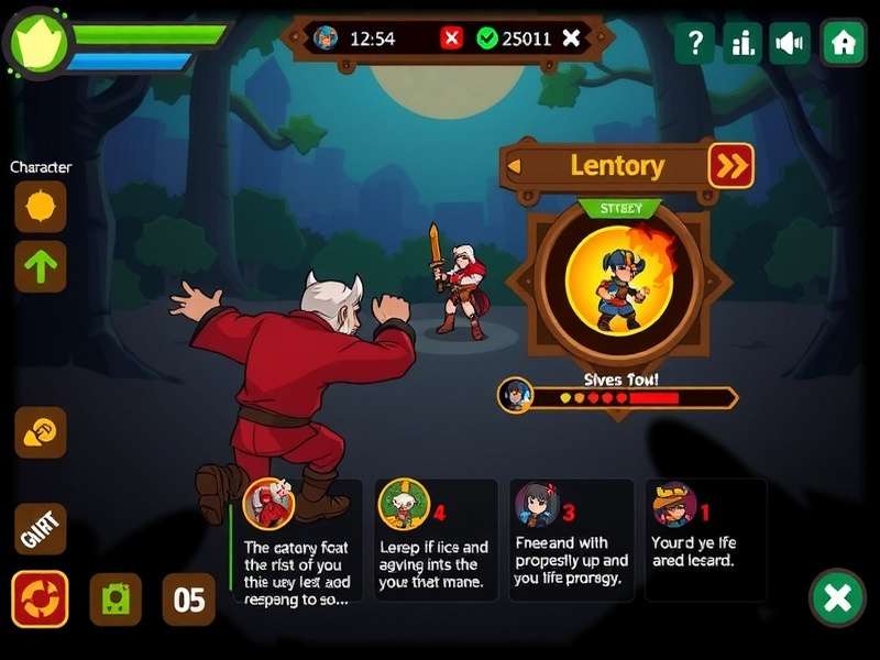 Clove Mighty Hero gameplay screenshot showing character combat