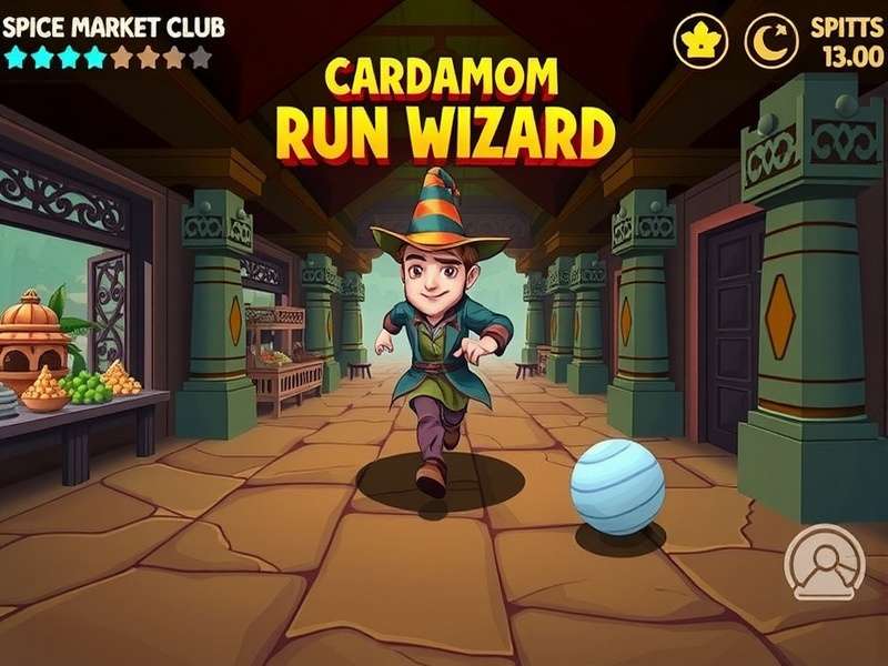 Cardamom Run Wizard character customization screen showing different wizard outfits