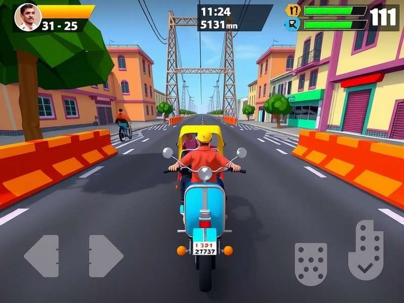 Rickshaw Velocity Quest visual details and graphics