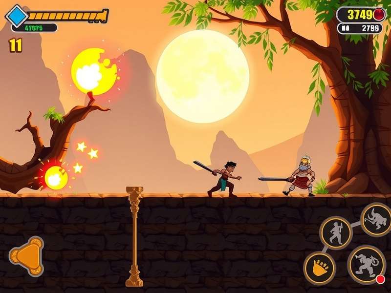 Hanuman Hero Adventure gameplay screenshot