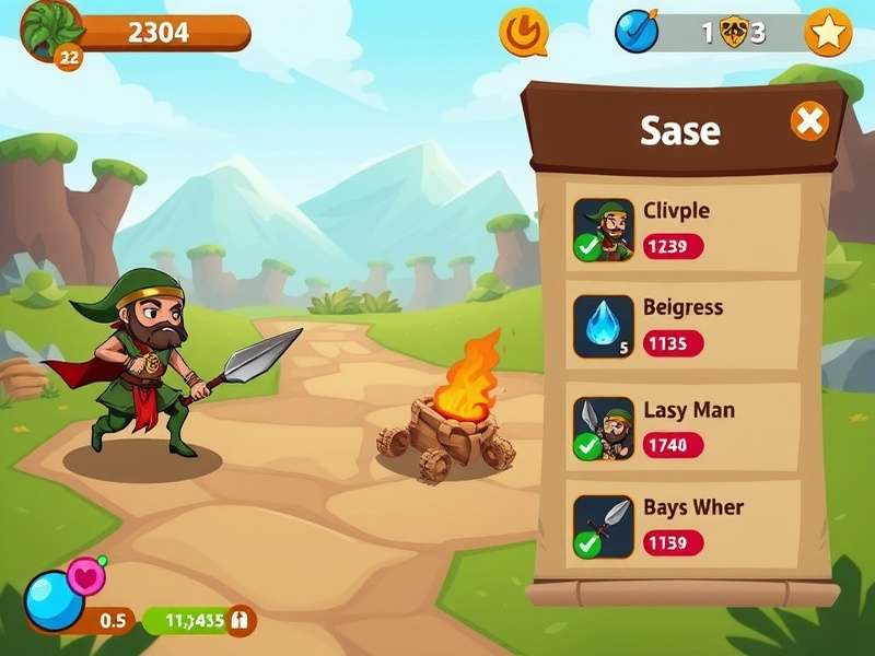 Clove Mighty Hero character selection screen