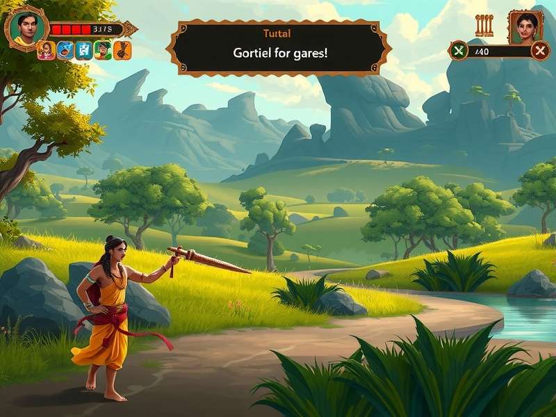 Soulful Quest character interaction screen