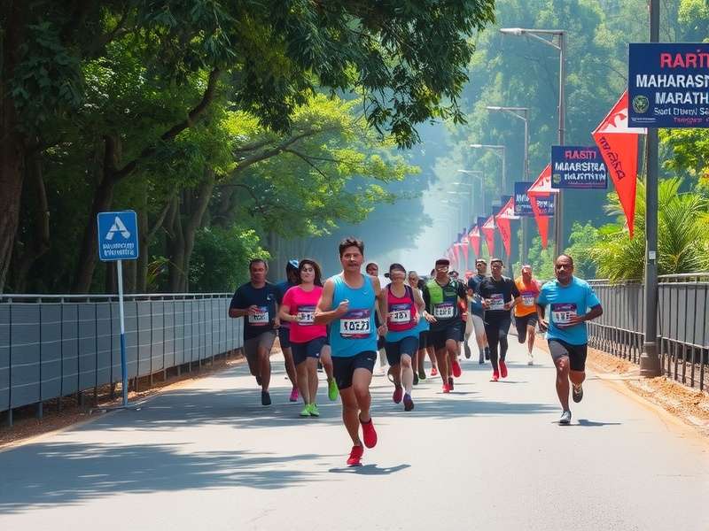 Maharashtra Marathon training session
