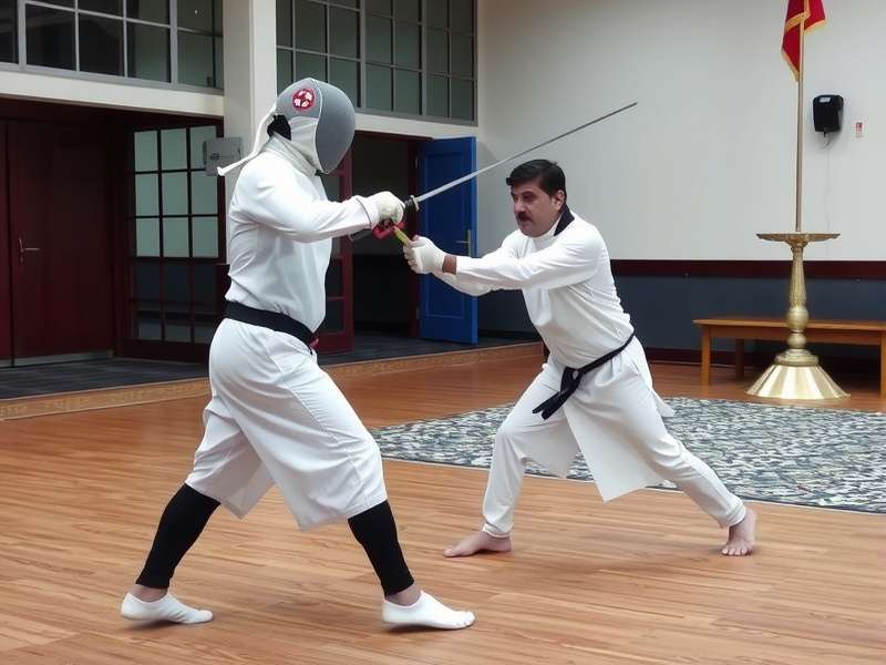 Traditional Andhra Fencing demonstration with swords