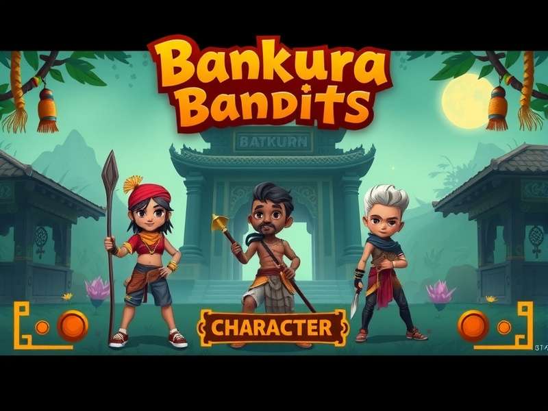 Bankura Bandits gameplay screenshot showing characters and environment