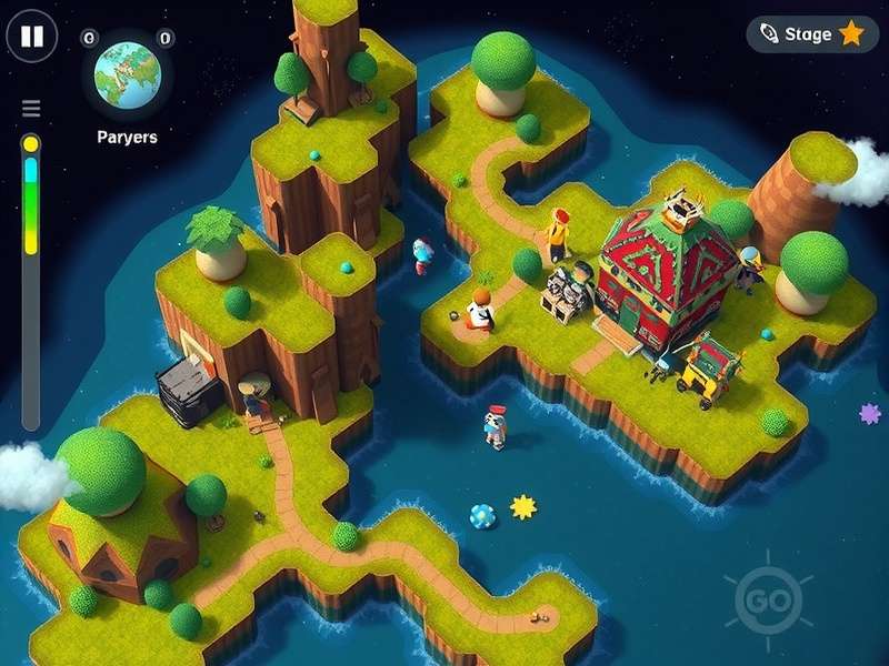 Goa Star Legend world map and exploration areas