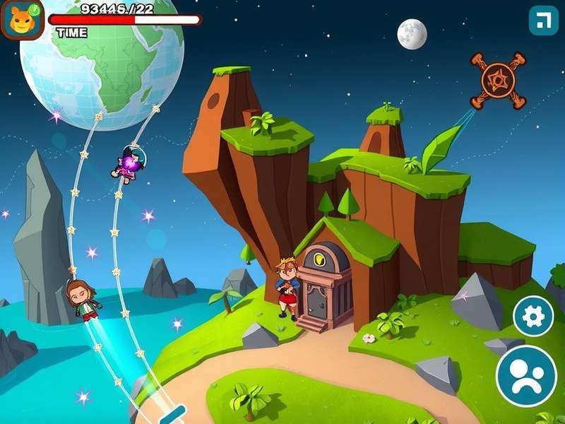 Goa Star Legend gameplay screenshot showing character and environment