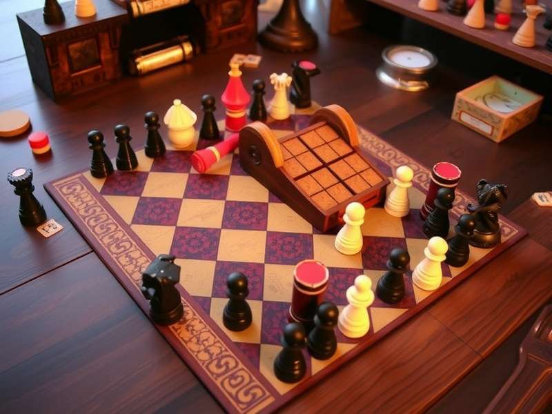 Chole Champion Pro board and pieces