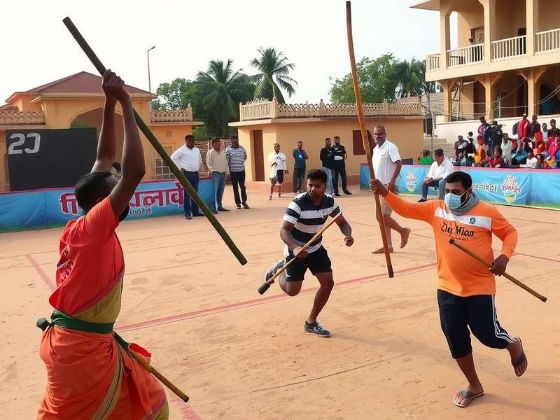 Traditional equipment used in Odisha Olympians games