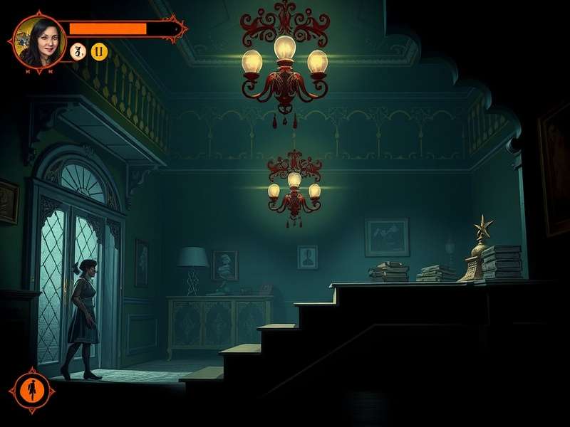 Story progression in Mohini Mansion showing discovered documents