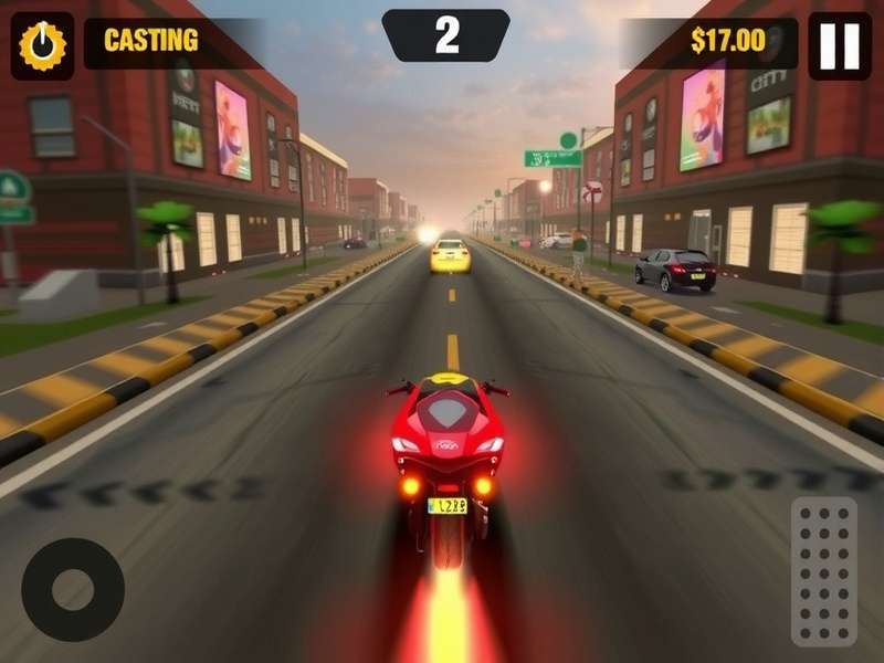 Margao Turbo Thriller gameplay screenshot showing Indian city racing