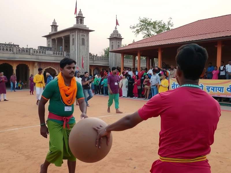 Modern Odisha Olympians tournament with audience