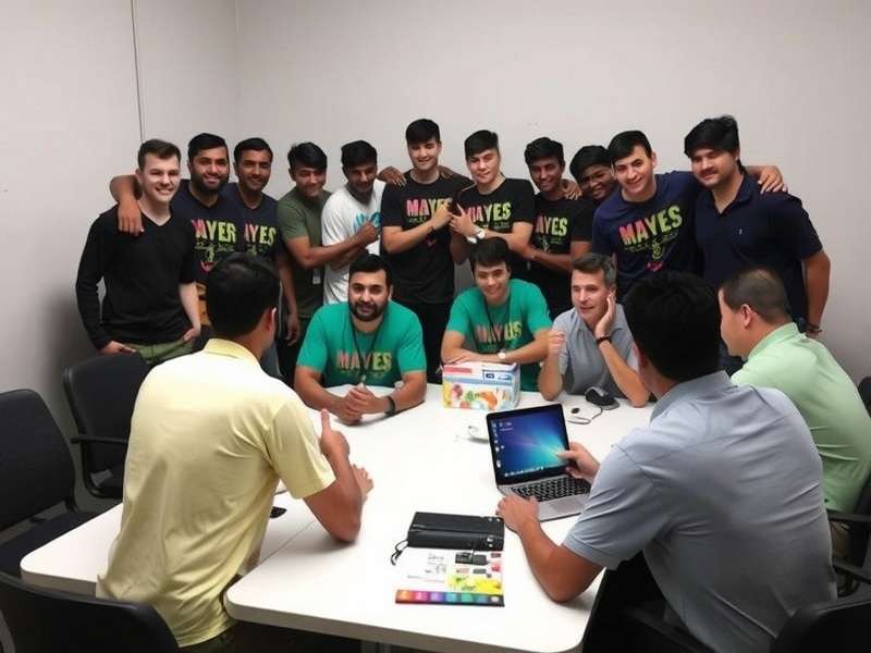 Mysore Maulers team celebrating tournament victory