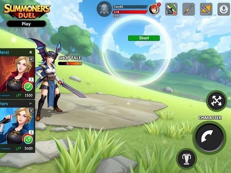Summoner S Duel Game Interface