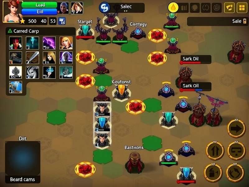 Surge Saffron Supreme gameplay screenshot showing strategic elements