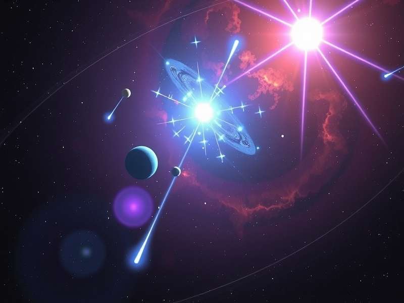 Universe Explorer Pro gameplay screenshot showing space exploration