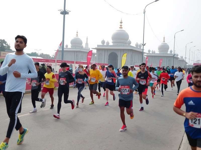 Maharashtra Marathon route map