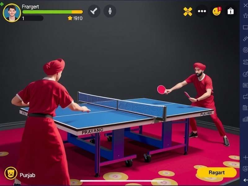 Punjab Ping Pong Wizard equipment and setup