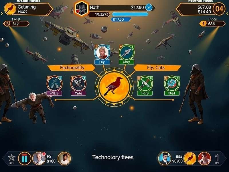 Nizam S Nighthawks technology tree interface