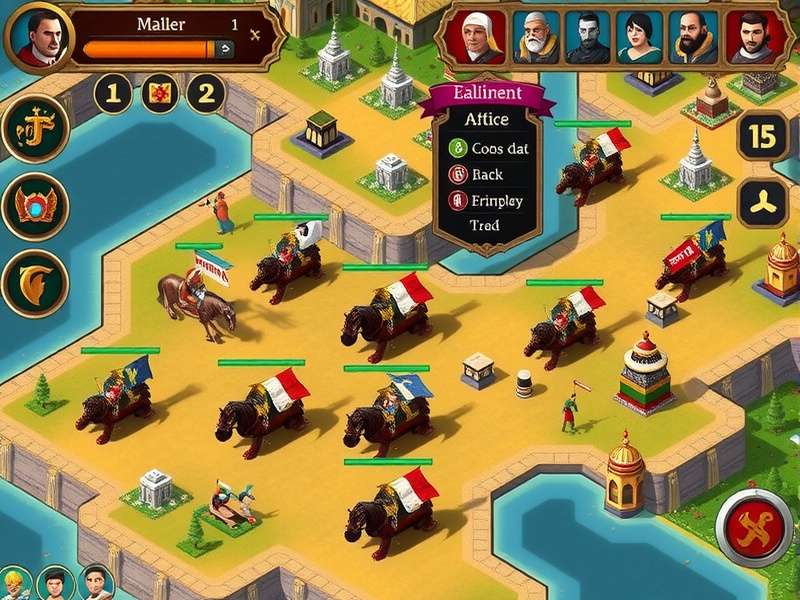 Sultan S Siege battle scene with diverse military units