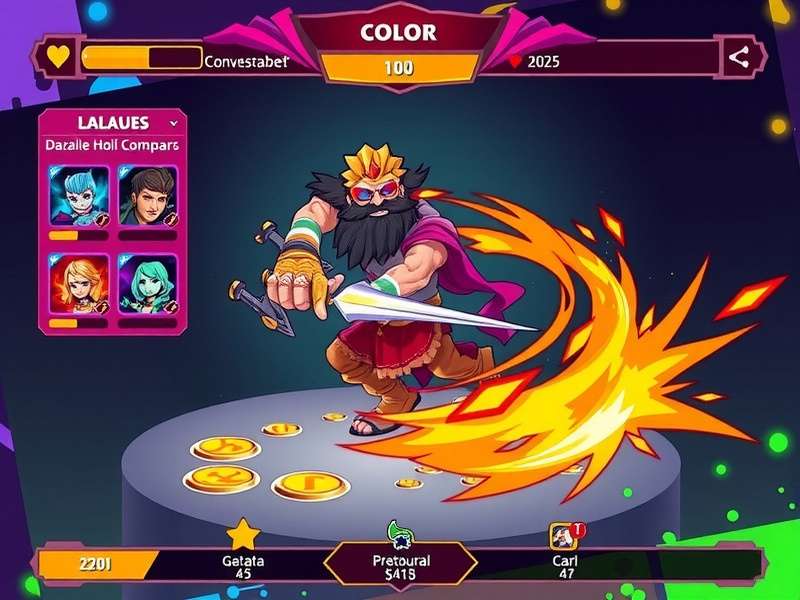 Dazzling Holi Showdown character customization options