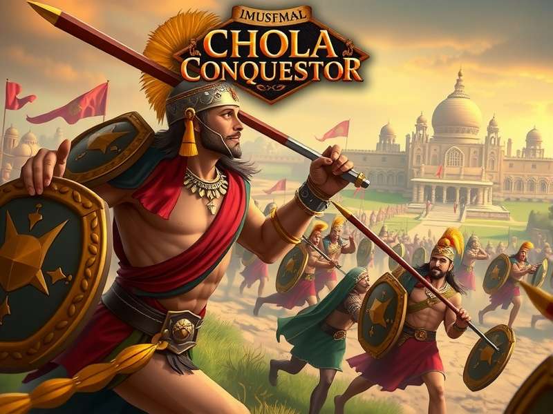 Chola Conquestor gameplay screenshot showing empire management