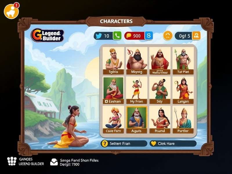 Development team working on Ganges Legend Builder game design