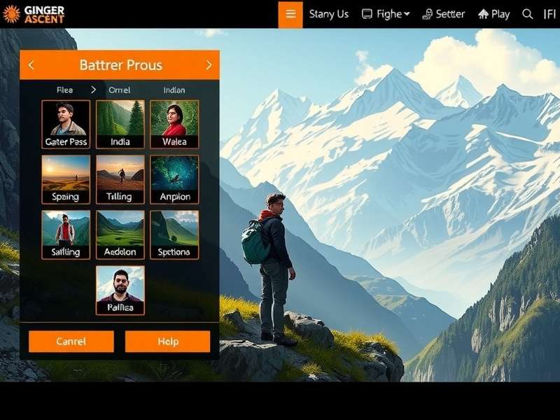 Ginger Ascent Journey showcasing different Indian regional environments