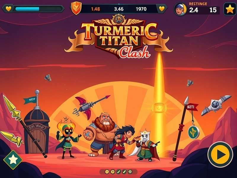 Turmeric Titan Clash late game battle