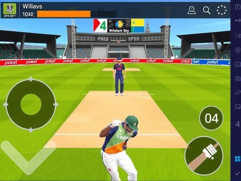 Cricket Blitz Titan gameplay screenshot