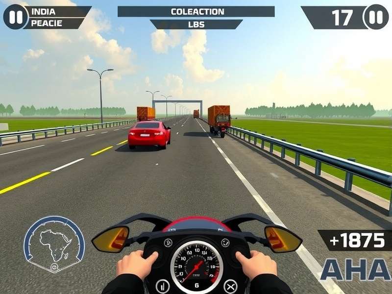 Highway Chase Master control interface and HUD display