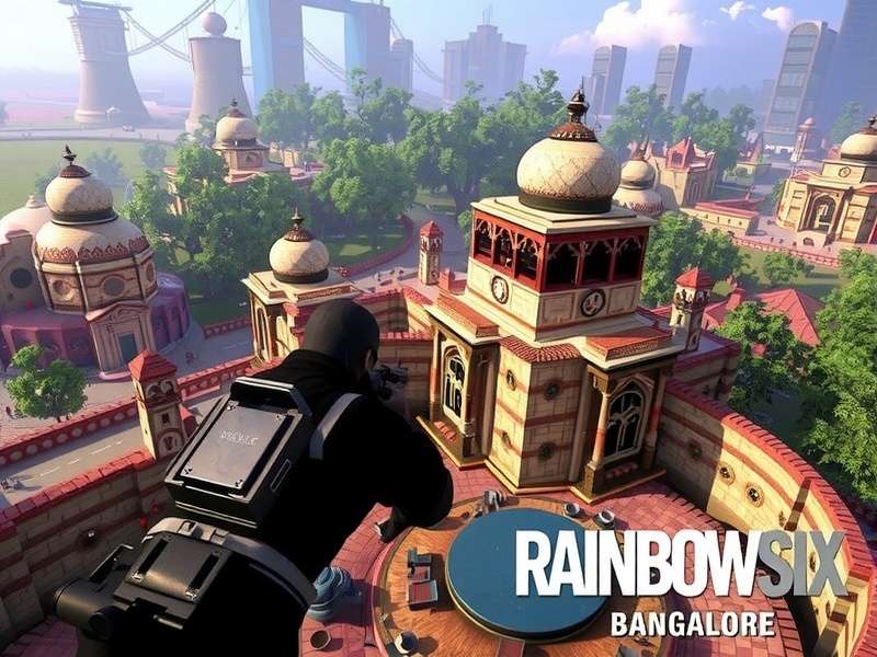 Rainbow Six Bangalore Vanguard detailed map layout