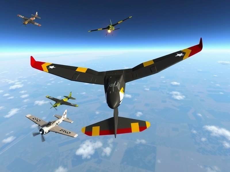 Falcon Flight Warrior mission selection screen