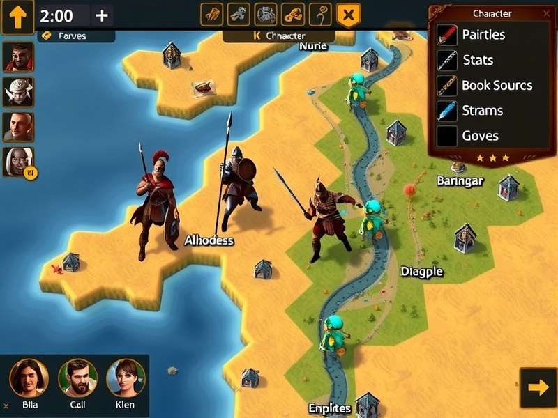 Crusader Indian Dominators gameplay screenshot showing warriors in battle