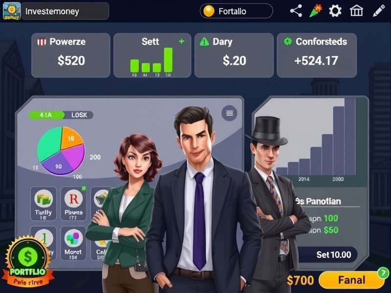Mumbai Money Maverick gameplay screenshot showing financial dashboard